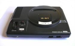 The console image for Genesis / Mega Drive.