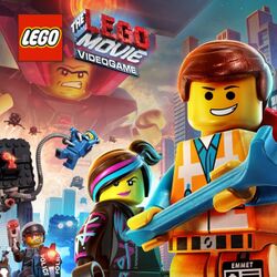 Box artwork for The LEGO Movie Videogame.