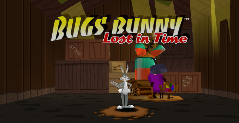 File:Bugs Bunny Lost in Time title screen.png