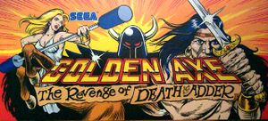 Golden Axe: The Revenge of Death Adder marquee