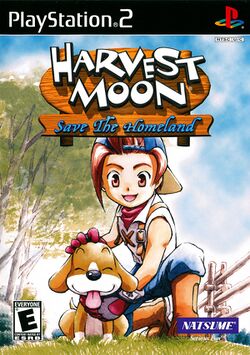 Box artwork for Harvest Moon: Save the Homeland.