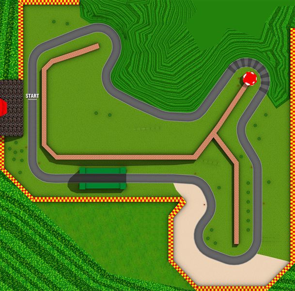 File:MK64 Mario Raceway Map.jpg