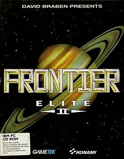 Box artwork for Frontier: Elite II.