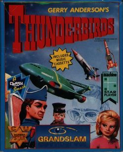 Box artwork for Thunderbirds.