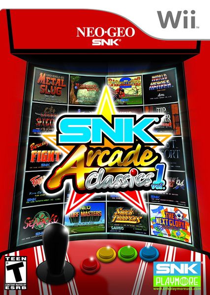 File:SNK Arcade Classics 1 wii cover.jpg