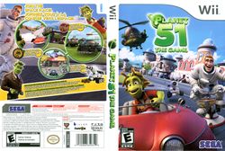 Box artwork for Planet 51: The Game.