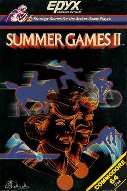 Box artwork for Summer Games II.