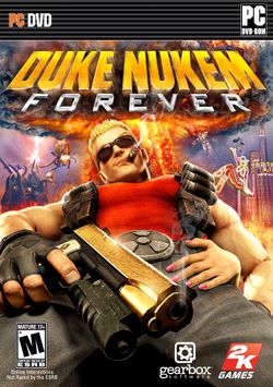 Box artwork for Duke Nukem Forever.