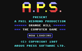 C64 version's title screen
