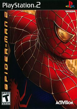 Box artwork for Spider-Man 2.