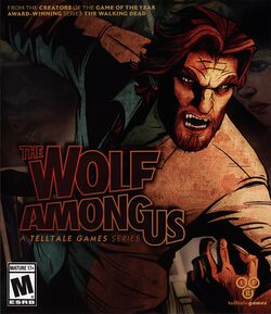 Box artwork for The Wolf Among Us.
