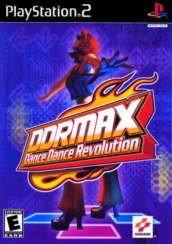 Box artwork for DDRMAX Dance Dance Revolution.