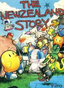 Box artwork for The New Zealand Story.