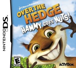 Box artwork for Over the Hedge: Hammy Goes Nuts!.