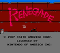 American NES title screen