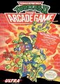 Teenage Mutant Ninja Turtles II: The Arcade Game box (NES).