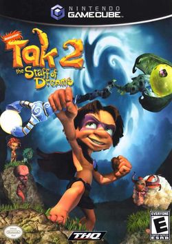 Box artwork for Tak 2: The Staff of Dreams.