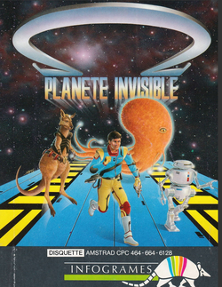 Box artwork for Oméga, planète invisible.