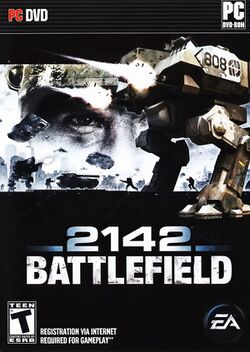 Box artwork for Battlefield 2142.