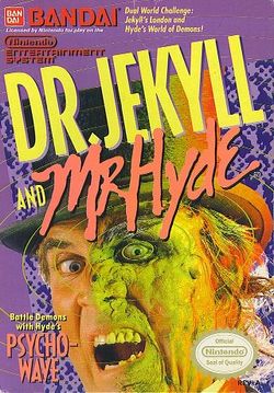 Box artwork for Dr. Jeckyll and Mr. Hyde.