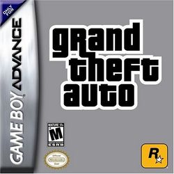 Box artwork for Grand Theft Auto.