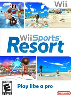 Box artwork for Wii Sports Resort.