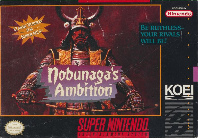 File:Nobunaga's Ambition SNES box.jpg