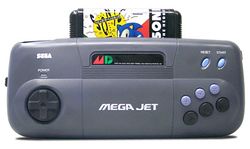 The console image for Sega Mega Jet.