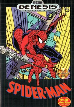 Box artwork for Spider-Man vs The Kingpin.