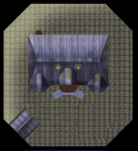 File:SM64 Big Boo's Haunt Outside Blank Map.png