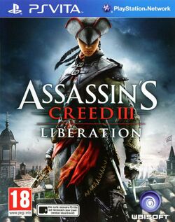 Box artwork for Assassin's Creed III: Liberation.