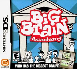 Box artwork for Big Brain Academy.