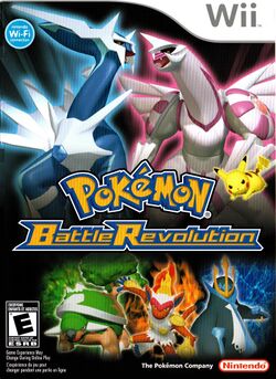 Box artwork for Pokémon Battle Revolution.