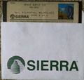 Original floppy disk in a Sierra sleeve. The disk does not have any other labeling on it.