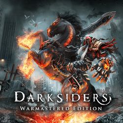 Box artwork for Darksiders: Warmastered Edition.