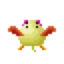 Galaga '88 enemy opening chick.png