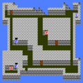 Floor 4: A) Werebuster, Mythril Axe, Mythril Sword, B) Egil's Torch