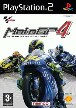 Box artwork for MotoGP 4.
