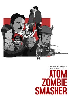 Box artwork for Atom Zombie Smasher.
