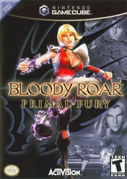 Box artwork for Bloody Roar: Primal Fury.