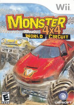 Box artwork for Monster 4x4: World Circuit.