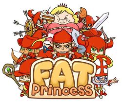 Box artwork for Fat Princess.