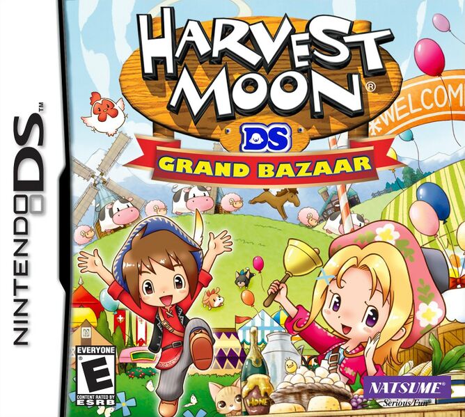 File:Harvest Moon DS- Grand Bazaar DS NA box.jpg