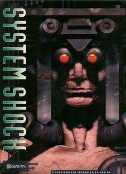 Box artwork for System Shock.