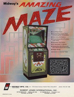 Box artwork for Amazing Maze.