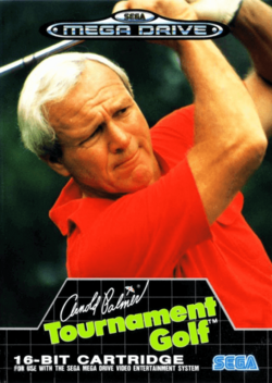 Box artwork for Arnold Palmer Tournament Golf.
