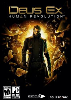 Box artwork for Deus Ex: Human Revolution.