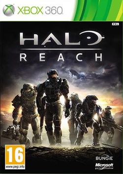 Box artwork for Halo: Reach.