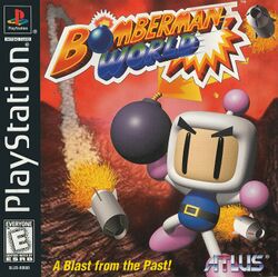 Box artwork for Bomberman World.