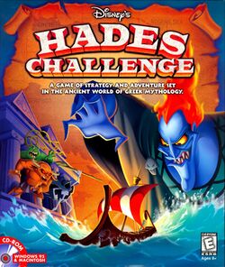 Box artwork for Disney's Hades challenge.